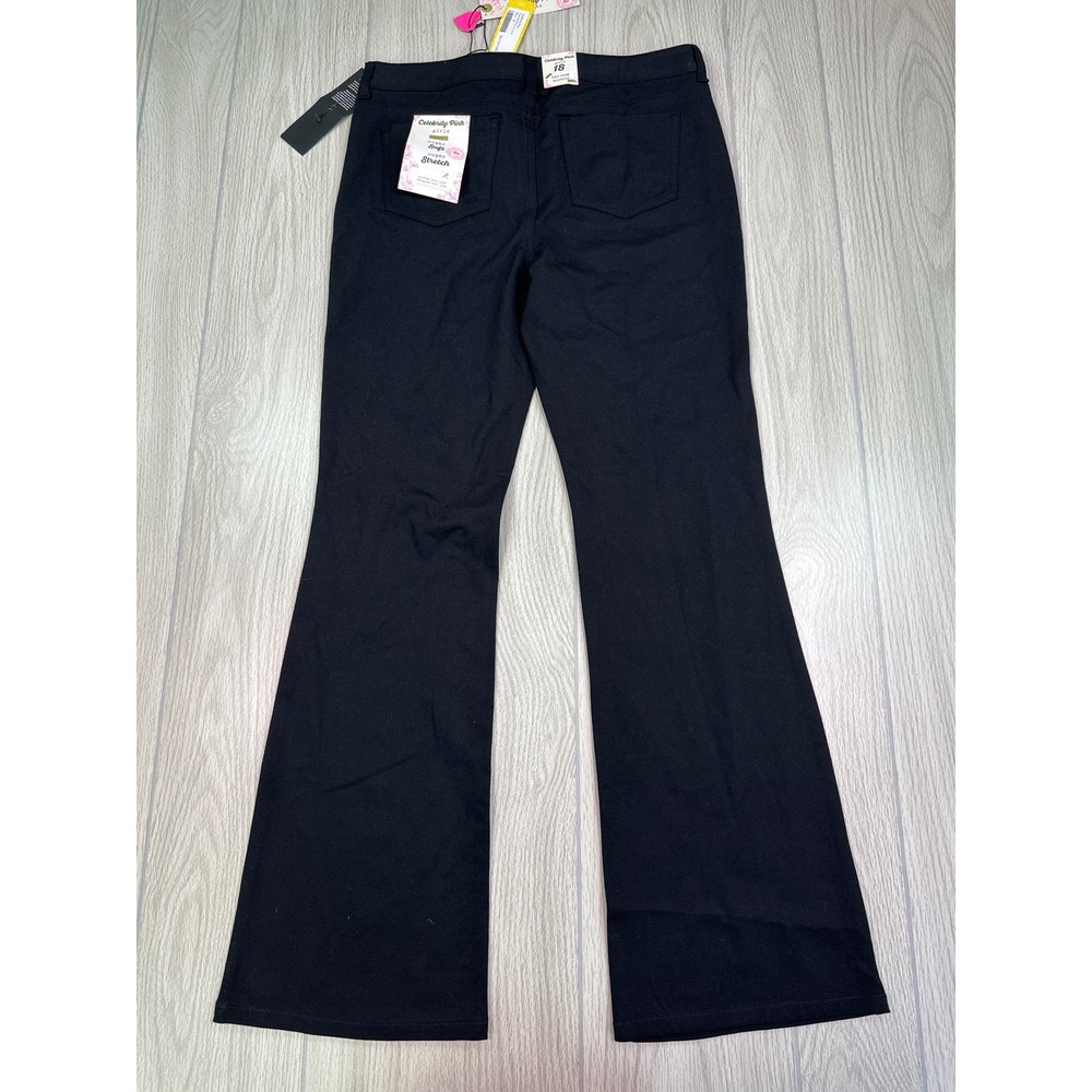 Celebrity Pink Girls  Bootcut Jean Black Super Stretch Mid-Rise 18 Stitch Fix